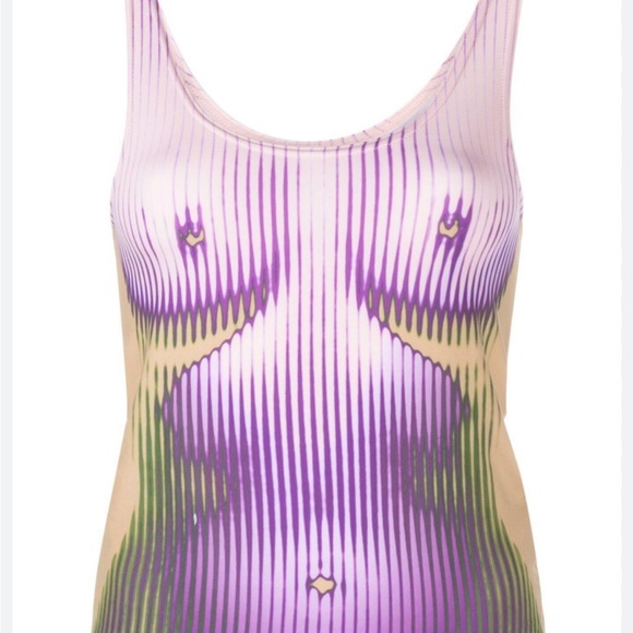Y/Project X Jean Paul Gaultier Body Morph Tank Top - Picture 1 of 5